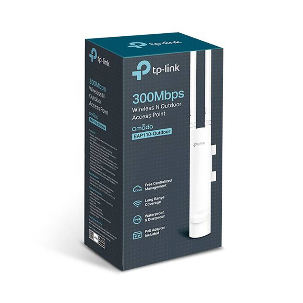TP-Link EAP110 N300 Outdoor Wireless Access Point (4625736990820) TP-Link EAP110 N300 Outdoor Wireless Access Point (4625736990820)